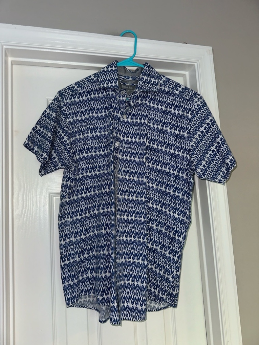 Paulo Solari short sleeve button up shirt